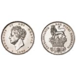 George IV (1820-1830), Shilling, 1826 (ESC 2409; S 3812). Cleaned, otherwise extremely fine...