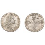 William III (1694-1702), Sixpence, 1697, third bust, large crowns, reads gvlieimvs (ESC 1237...