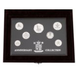 Elizabeth II (1952-2022), Silver Proof set, 1996, 25th Anniversary of Decimalisation (S PSS0...