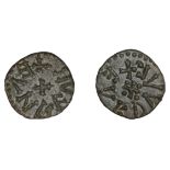 Kings of Northumbria, Eanred (810-41), Styca or Penny, phase II, Eadwulf, eanred r (retrogra...