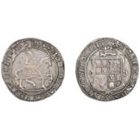 James I (1603-1625), Third coinage, Halfcrown, mm. lis, plume over shield, 14.97g/6h (N 2123...