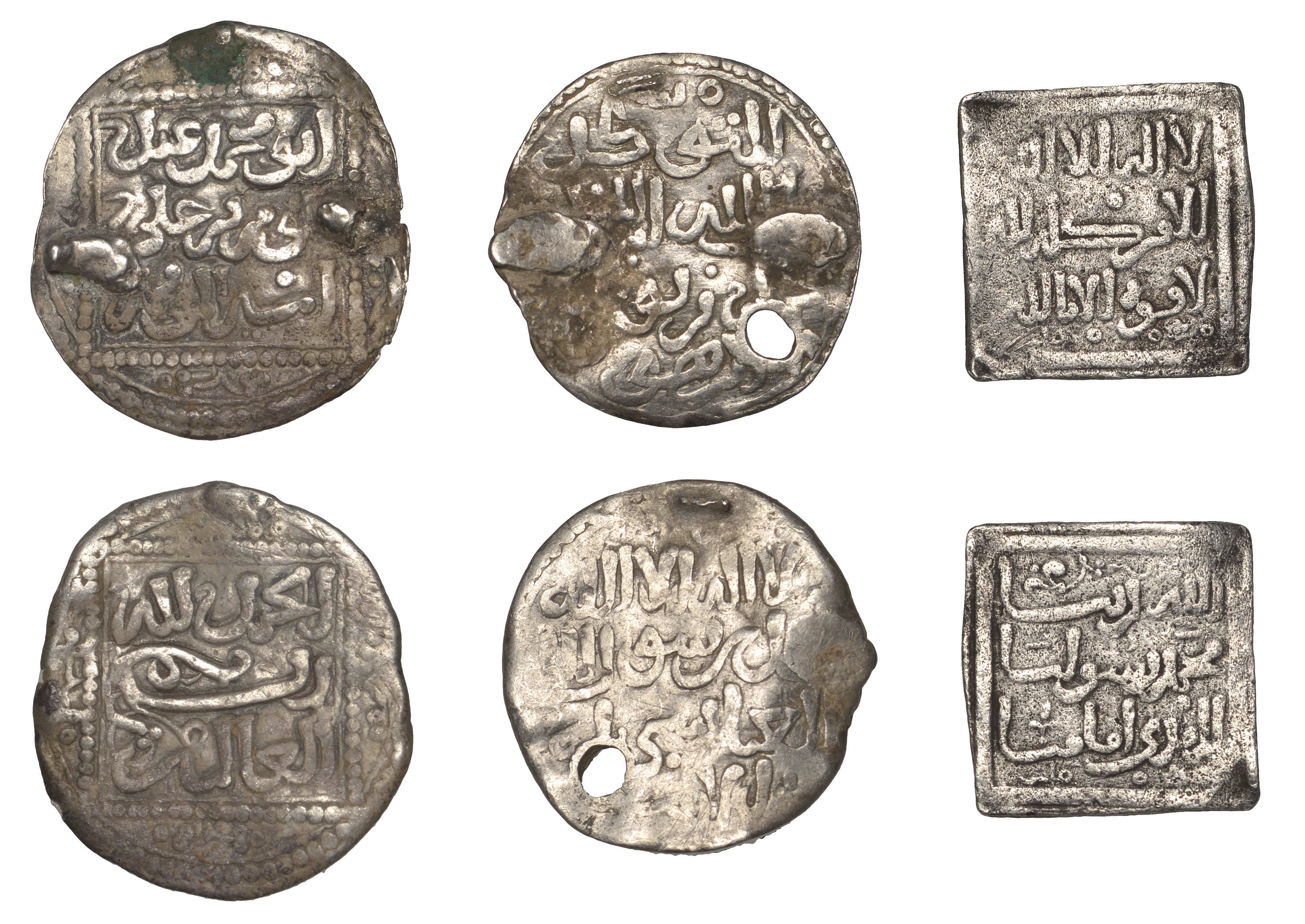 Hudid of Murcia, Muhammad b. Yusuf (621-635h), Dirham, mint not visible, undated, 1.45g/12h...