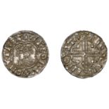 Cnut (1016-1035), Penny, Quatrefoil type, Stamford, Godwine, godpine mo sta, Lincoln dies, 0...