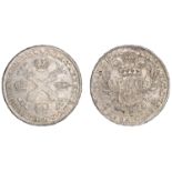 Austrian Netherlands, Maria Theresa, Kronenthaler, 1765, Brussels, 29.30g/6h (Delm. 388; Dav...