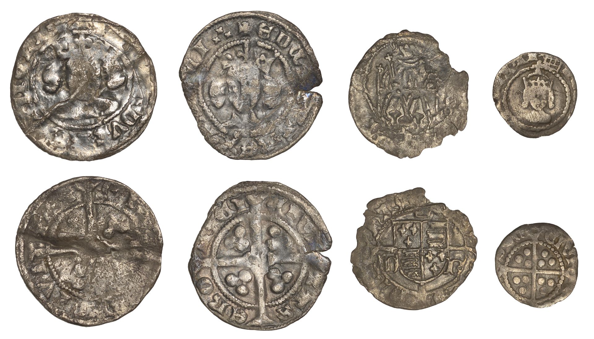 Edward III, Treaty period, Penny, York, Abp Thoresby, 1.02g/6h (N 1268; S 1630); together wi...