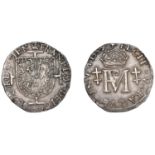 Mary (1542-1567), Second period (with Francis), Testoon, 1559, type I, 5.97g/11h (SCBI 58, 9...