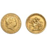 George III (1760-1820), New coinage, Sovereign, 1817 (M 1; S 3785). Fine Â£400-Â£500