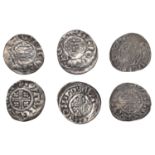 John (1199-1216), Pennies (3), all class VIa1, London, Walter, walter Â· on Â· lv, 1.43g/1h, 1...