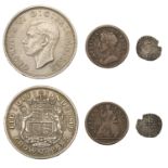 Henry V, Halfpenny, class F, trefoil to left and annulet to right of crown, 0.44g/11h (N 141...
