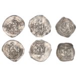 Austria, SALZBURG, Adalbert (1183-1200), Pfennigs (2), both Friesach (CNA Ca9); together wit...