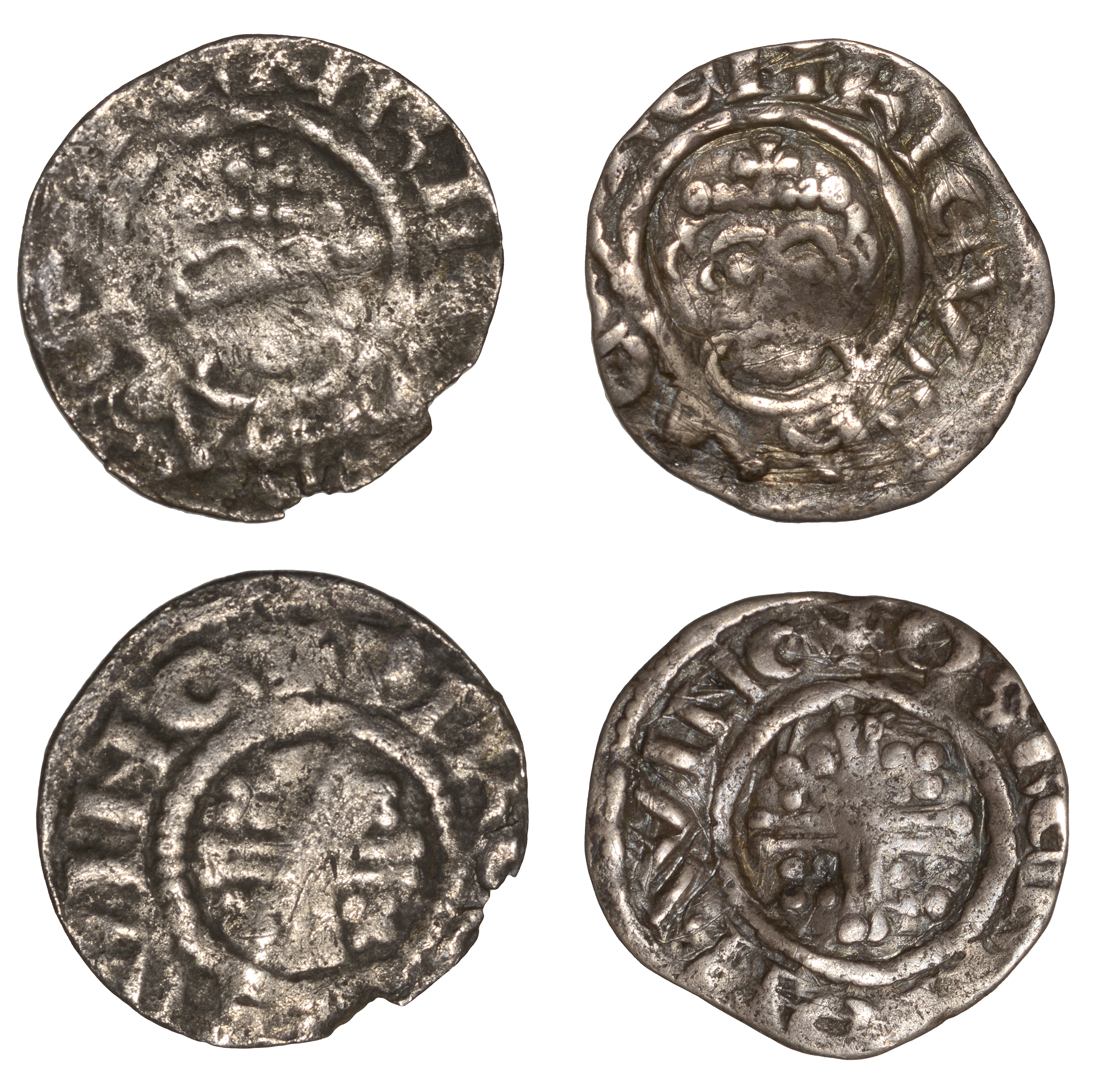 Richard I (1189-1199), Penny, class IVa, Winchester, Osbern, osbern Â· on Â· winc, 1.36g/3h; P...