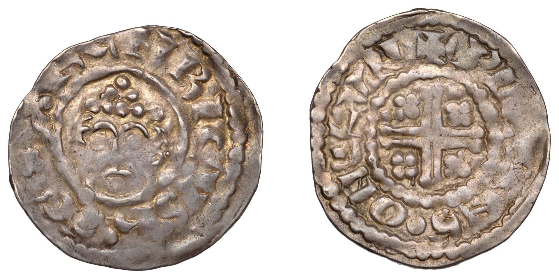 Henry II (1154-1189), Penny, class Ic, London, Pieres, pieres Â· on Â· lvn, 1.43g/3h (SCBI Mas...