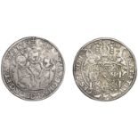 Germany, SAXONY, Christian II, Johann Georg and August, Thaler, 1598hb, Dresden, 28.89g/9h (...