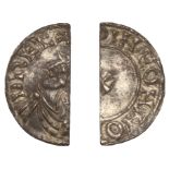 Edward the Confessor (1042-1066), Cut Halfpenny, Radiate/Small Cross type, Norwich, Leofwine...