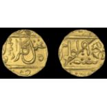 India, EIC, Bengal Presidency, a jeweller's copy of a Murshidabad Half-Mohur, yr 19, with na...