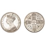 Victoria (1837-1901), Florin, 1887, 46 arcs (ESC 2913; S 3901). A few light marks and hairli...