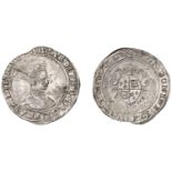 Edward VI (1547-1553), Second period, 6 oz issue, Shilling, mdxlix, Tower II, mm. grapple, b...