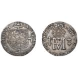 Mary (1542-1567), Second period (with Francis), Testoon, 1559, type I, 5.77g/12h (SCBI 58, 9...