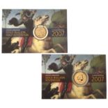 Elizabeth II, Sovereign and Half-Sovereign, 2007 [2]. As struck; in original Royal Mint pack...