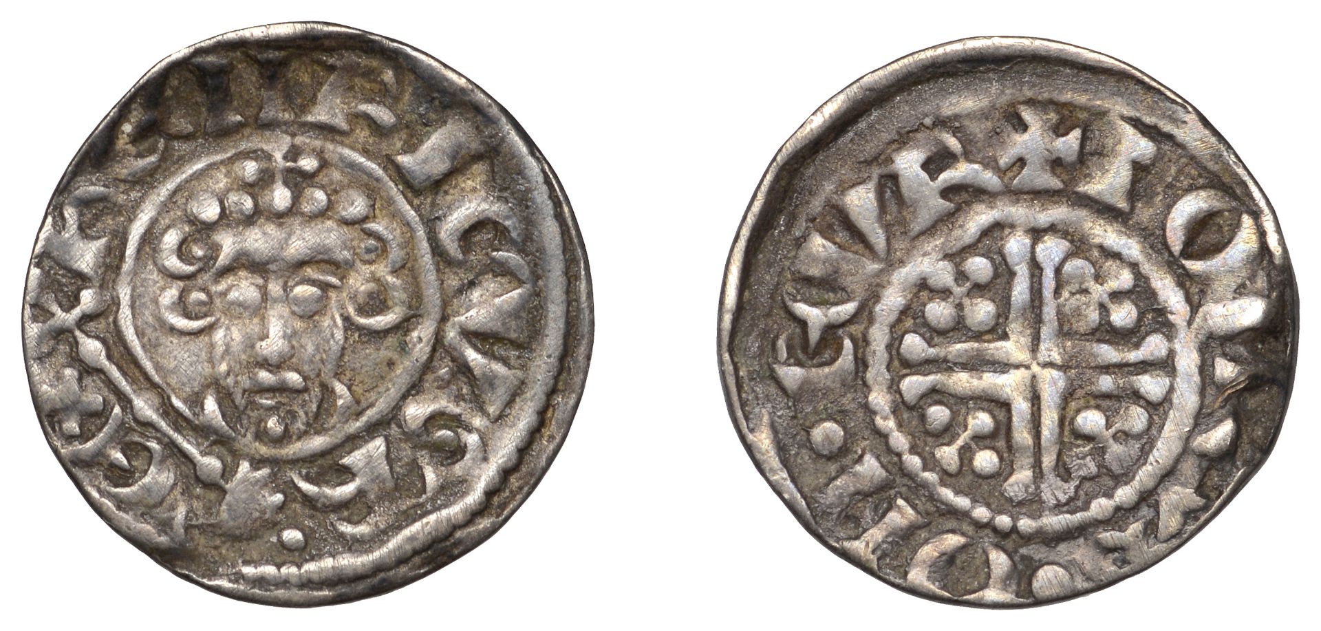 John (1199-1216), Penny, class Vb2, York, Tomas, tomas Â· on Â· evr, 1.40g/9h (Allen dies 19/t...