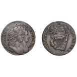 William and Mary (1691-1694), Halfpenny, 1692, 6.73g/6h (S 6597). Very fine Â£150-Â£180