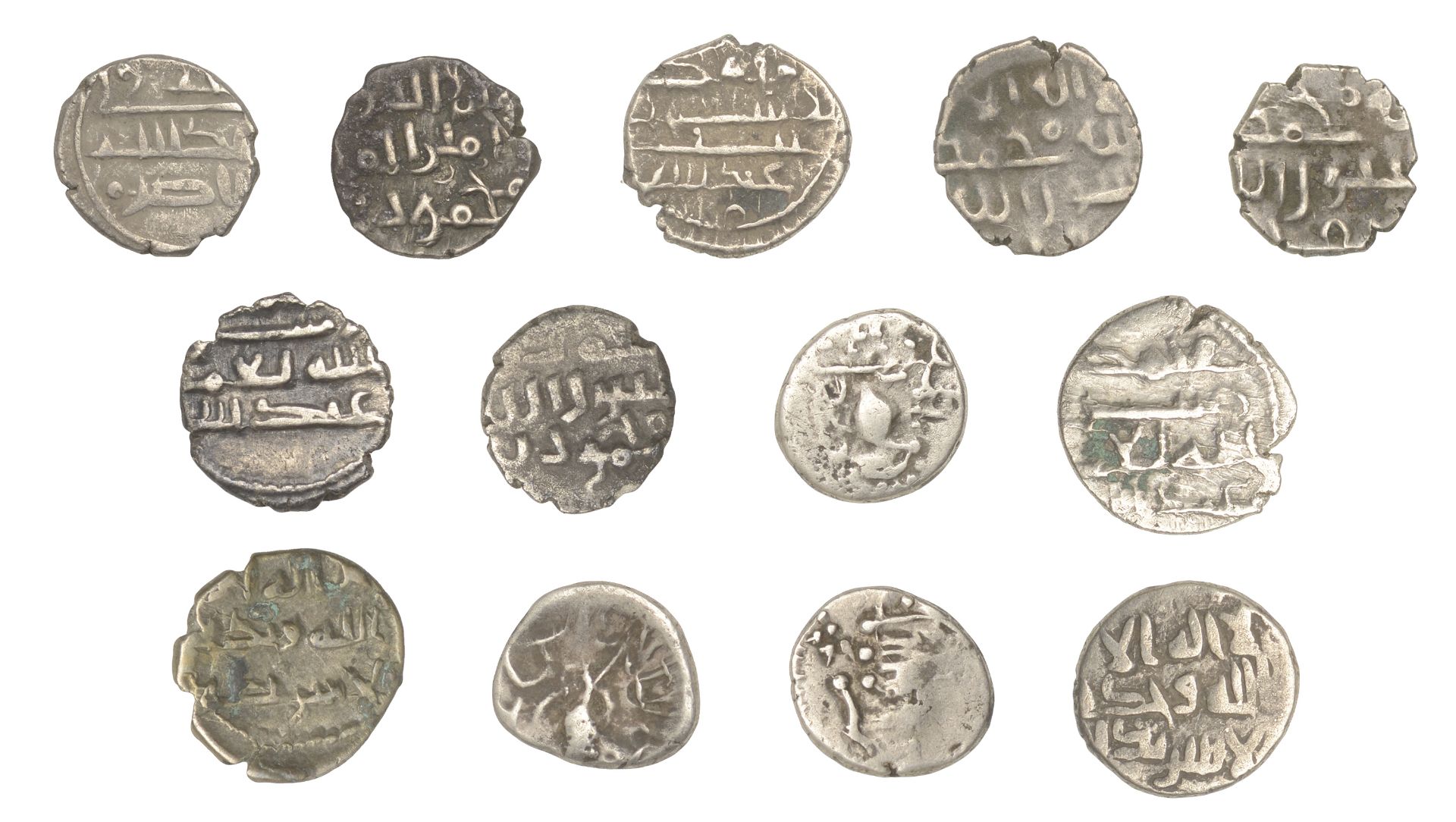 Ghaznavid, Mahmud (389-421h), Dammas (4), no mint or date (A 1613; ICV -); AMIRS OF SIND, 'A...