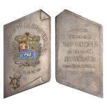 VENEZUELA, Centenary of Independence, 1911, a silver and enamel medal by Tiffany & Co used a...