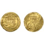 Henry VIII (1509-1547), Posthumous coinage, Half-Sovereign, Southwark, mm. E, diamond stops,...