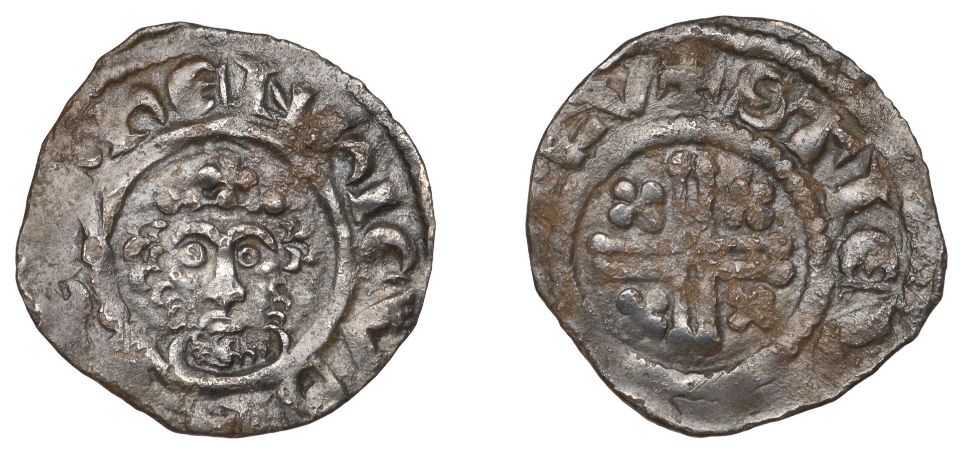 Richard I (1189-1199), Penny, class IIa, London, Stivene, stievene Â· on Â· lv, 1.37g/9h (SCBI...