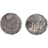 Mary (1542-1567), Second period (with Francis), Testoon, 1559, type I, 5.73g/4h (SCBI 71, 93...