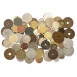 Miscellaneous, Assorted coins and tokens of East Africa (9), East Caribbean States (2), Egyp...