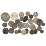 Miscellaneous, Assorted European coins in silver (24), base metal (7) [31]. Varied state Â£1...