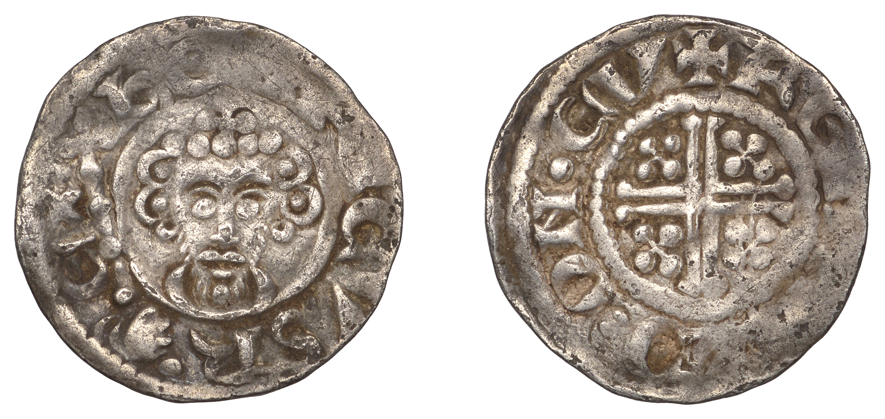 John (1199-1216), Penny, class Vb1, York, Renaud, renavd Â· on Â· ev, 1.30g/7h (Allen dies 9/r...