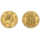 George III (1760-1820), New coinage, Half-Sovereign, 1817 (M 400; S 3786). Light scrapes on...