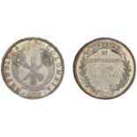 Colombia, Republic, 8 Reales, 1836rs, BogotÃ¡ (KM 89). Extremely fine with some toning [slabb...