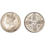 Victoria (1837-1901), Florin, 1881 (ESC 2902; S 3900). Good extremely fine Â£340-Â£400