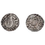 John (as Lord, 1172-1199), Halfpenny, type Ib, Dublin, Norman, nornan on d[-], legend ends d...