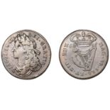 James II (1685-1691), Halfpenny, 1685, 7.26g/12h (S 6576). Good fine Â£80-Â£100