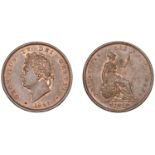 George IV (1820-1830), Penny, 1826, rev. A (BMC 1422; S 3823). Extremely fine, some original...