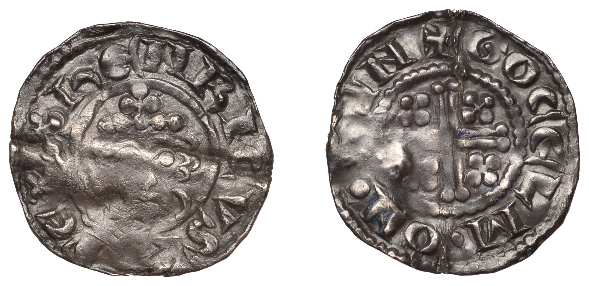 Henry II (1154-1189), Penny, class Ib1, Winchester, Gocelm, gocelm Â· on Â· win, 1.38g/8h (SCB...
