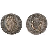 James II (1685-1691), Halfpenny, 1685 (S 6576). About very fine Â£100-Â£150