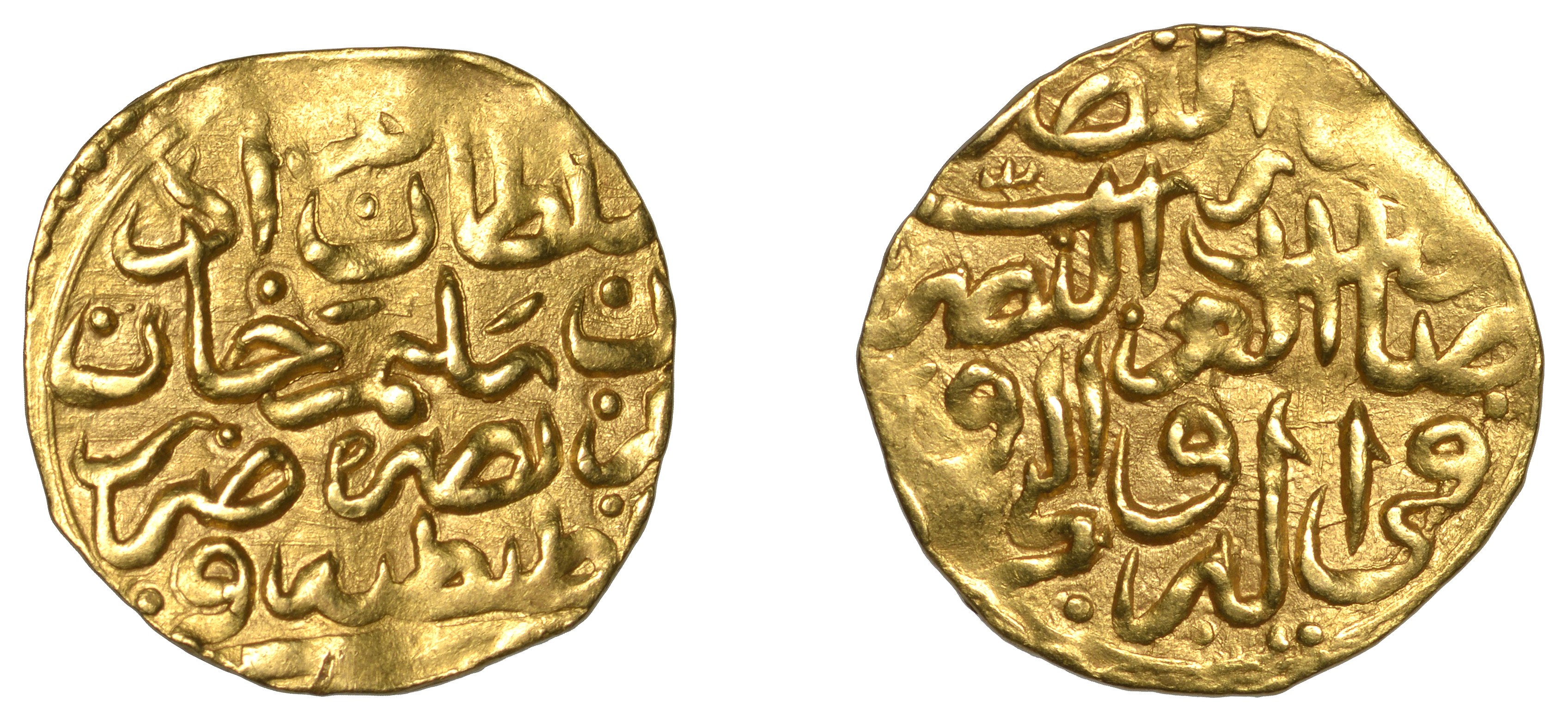 Ottoman, Murad III, Sultani, Qustantiniya, date (982h) off flan, 3.42g/10h (A 1332.1; ICV 31...