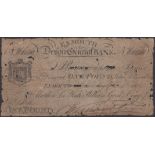 Exmouth and Devon General Bank, for Matthew Lee Yeates, William Good & Compy, Â£1, 15 October...