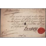 Childs Bank, Sir Robert Child, a note from Robert Bertie, the Duke of Ancaster, 30 July 1720...