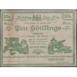 Siege of Mafeking, reproduction 10 Shillings, March 1900, no serial number, with Catto & Sha...