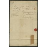Childs Bank, Robert Child Esq & Co., a letter from John Keysall, dated 9 April 1768, sent to...