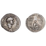 Vespasian, Denarius, 'Judaea Capta', Rome, 69-70, laureate head right, rev. Judaea seated le...