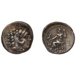 Greek Coinages, KINGS OF MACEDON, Alexander III, Drachm, Miletos, 325-23, head of Herakles r...