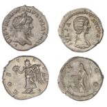 Septimius Severus, Denarius, Laodicea mint, 198-200, rev. cos iii p p, Victory advancing lef...