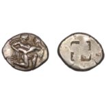 Greek Coinages, ISLANDS OFF THRACE, Thasos, Stater, c. 500-465, full Parian-Thasian weight s...